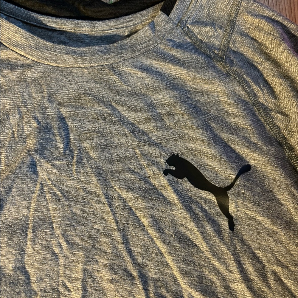MENS PUMA TSHIRT, M. Breathable fabric. Short sleeve. Worn once or twice.
